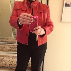 🍁❄Leather Jacket